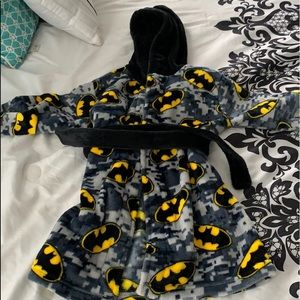 EUC Plush Batman Robe